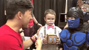 septicplier:  The Cutest Little Warfstache (x)  THIS IS THE CUTEST THING EVER OH MY GOD.