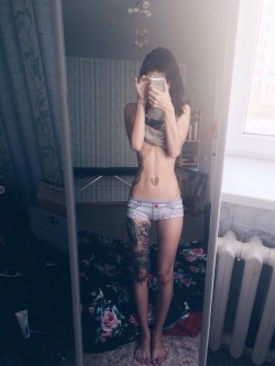 Beautiful and skinny