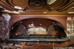 abandonedimages:  This is all that remains of the theater where