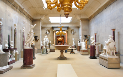 stately-homes-of-england:  Sculpture Hall at Chatsworth 
