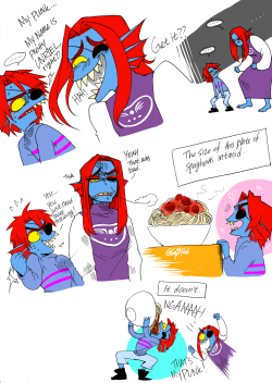 g0966:  More Undynetale. As for who the Original Undyne would