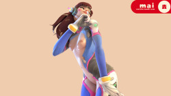 maisfm: Hey, everyone! A little D.Va render. For the past month