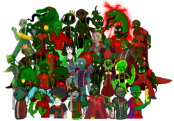 homestuckartists:  Here’s the Caliborn drawpile for the homestuck