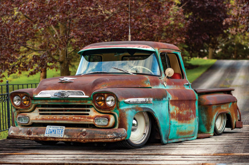 caferacer-and-hotrod:  Chevrolet Apache 1959 #pickup