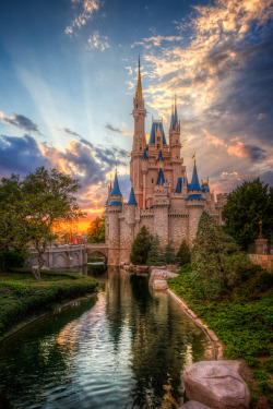 banshy:  Cinderella Castle Sunset | Jack Crouse   