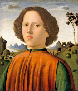 medievalautumn: Portrait of a Boy (c. 1476-80) by Biagio d'Antonio