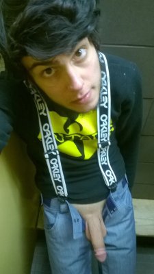 naked-straight-men:  Just letting it hang out