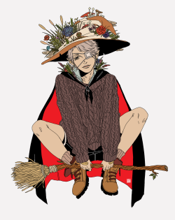 kodamaki:witchsona week!!tbh those are my actual clothes and