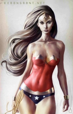 comicsbeforecandy:  Wonder Woman by Kerong 