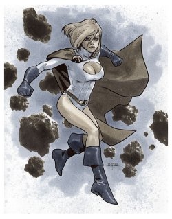 wwprice1:  Power Girl by Mahmud Asrar. 