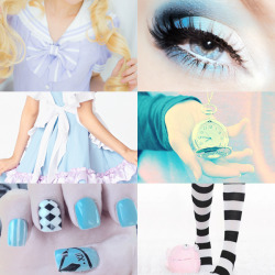 gem-y:    Aesthetical Make Up; Alice in Wonderland