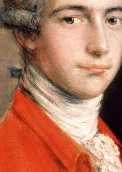 Thomas Gainsborough. Detail from Thomas Linley the Younger, 1772.