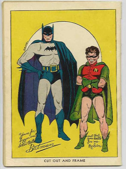   back cover of Batman #1  
