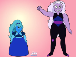 Went into the gemsona maker and made two of ‘em. On the left