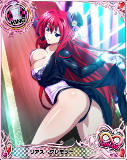 dxdmobagecards:  Highschool DxD: Rias Gremory
