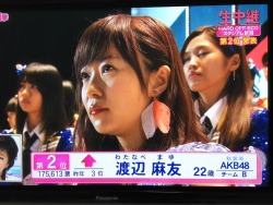 yukooshi-ma: 1. Sashihara Rino becomes the first member to win