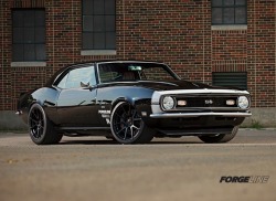 forgeline:  Larry Woo’s supercharged ‘68 Camaro on Forgeline