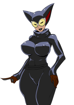 lemonfontart:  Catwoman for DWP   < |D’‘‘‘