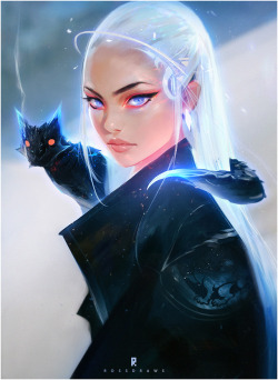 rossdraws:  My take on Daenerys from the episode! The show is