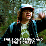 lizzie-mcguire:  Stranger Things: a very serious show about the