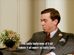 fortesque:  Bertie Wooster tells it like it is. 