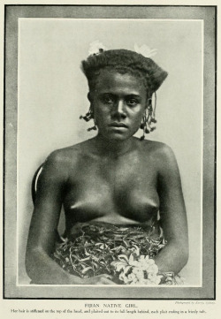 Melanesian woman, from Women of All Nations: A Record of Their