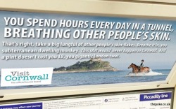 memeguy-com:Adverts on the London Underground are becoming more