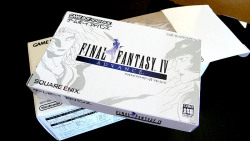 myhandheld:  Gameboy Micro Final Fantasy IV Special Edition JP