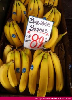 Boneless Bananas! http://funsubstance.com/fun/34333/boneless-bananas/