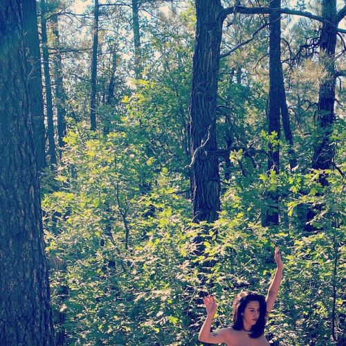 Took a lot of nude photos in the forest for iloveapriloneil.com