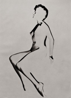 regardintemporel:  Zoltan Glass - Nu solarisé, ca. 1950 