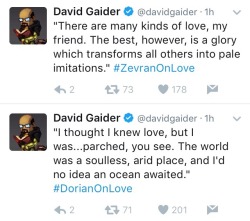 mirkwoodbabe: David Gaider, personally ruining my day yet again.