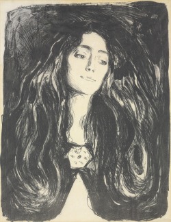 christiesauctions:  Edvard Munch (1863-1944)The Brooch (Eva Mudocci)