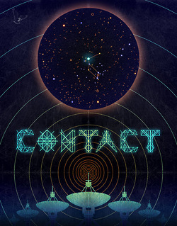thepostermovement:  Contact by Lucina Brera
