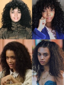 iamindyamarie:Lisa Bonet (left) Indyamarie Jean (right)