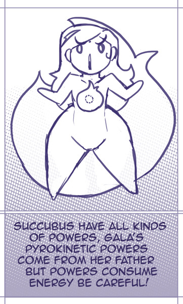 some basic information about succubus and stuff from Gala’s universe  