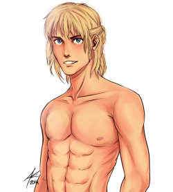 veggie-pants:   i think puberty will be quite kind to armin arlert