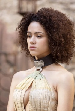 suicideblonde:  Nathalie Emmanuel as Missandei - Game of Thrones 