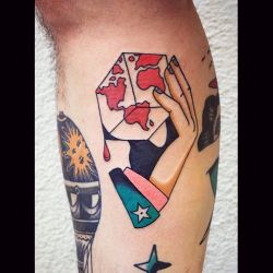 electrictattoos:  patryk-hilton:  â€œâ€¦not much leftâ€¦â€