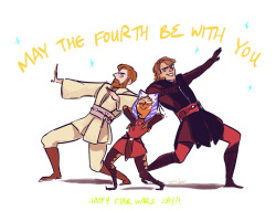 theresa-draws:happy star wars day!