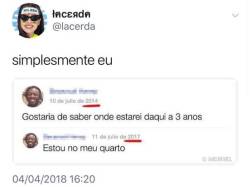 (Meu) Eu perdido.