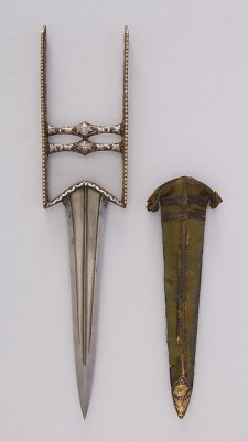 art-of-swords:  Katar Dagger with Sheath Dated: 18th–19th century