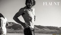 famousbodiesorg:  Aaron Taylor-Johnson Shirtless for Flaunt MagazineAaron