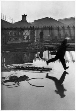  Henri Cartier-Bresson FRANCE. Paris. Place de l’Europe. Gare