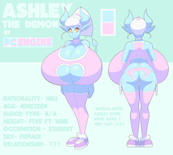 pcengine:  New redesign for Ashley! This is something I’ve