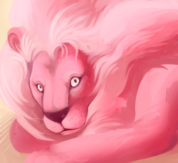 necrobalam:  Pink lion is fabulous 
