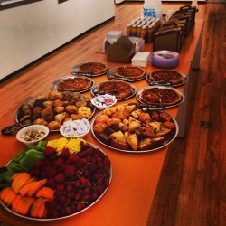 Breakfast is served! #myjob #MOCP #foodporn #instaphoto #JandLcatering