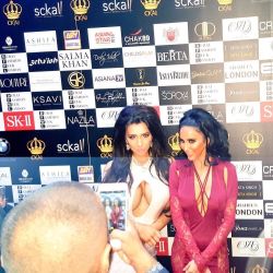 @lillyghalichi & #chloekhan  #dubaifashionweek by chloe.khan