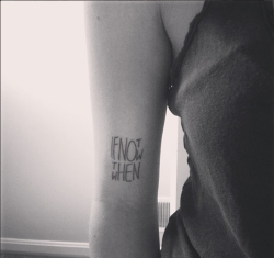 fuckyeahtattoos:  If not now then when Ink Junkeez White Plains,