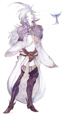 thecosmosowl:artandvideogames: Kuja official artwork and concept